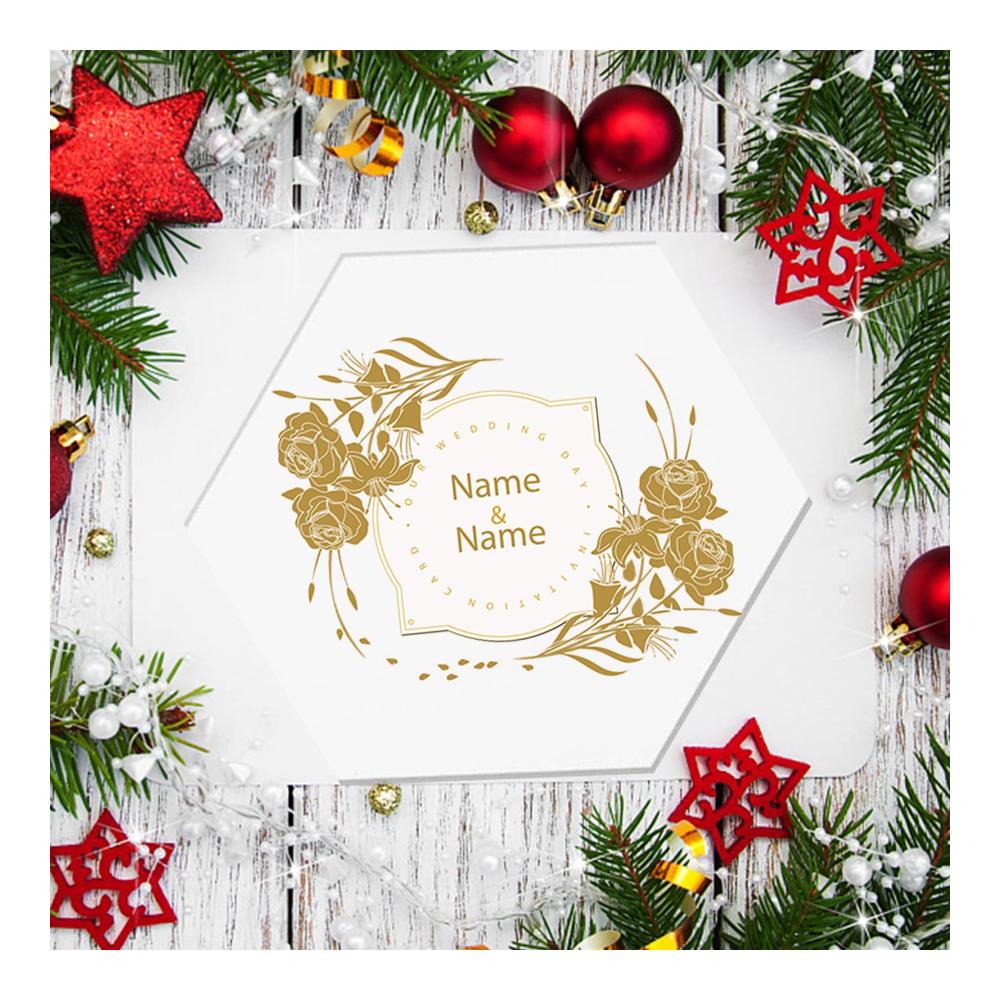 Hochwertige 80 Stück Acryl Tischkarten Set - Personalisiert und Transparente Platzkarten für Hochzeit Party und Event Dekoration - Ideal für Tischdekorationen und Sitzordnung