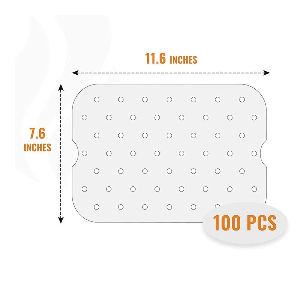Backpapier für Ninja Foodi XL Smart FG551 6-in-1 Indoor Grill - 4er Packung Backpapier-Liner | Hochwertiges Pergamentpapier Zubehör für Ninja Foodi | Antihaftbeschichtet und Hitzebeständig | Perfekt für gesündere Kochergebnisse | Leicht zu reinigen