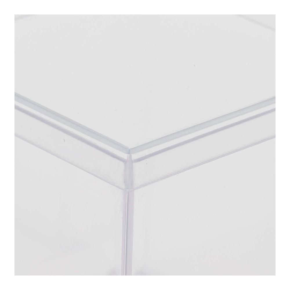 6er-Pack Transparente Acrylboxen Praktische Aufbewahrungslösung für Süßigkeiten Party- und Gastgeschenke. Dekorative Wohnaccessoires & Deko-Kisten mit separaten Deckeln