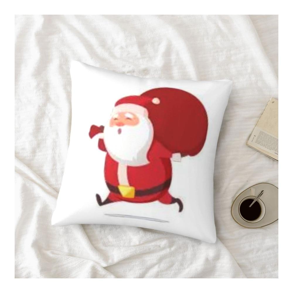4er-Pack Weihnachts-Zierkissenbezüge - Dekorative Kissenhüllen 50x50 cm - Festliche Akzente für Ihr Zuhause - Weihnachtsmotive - Set mit 4 Kissenbezügen