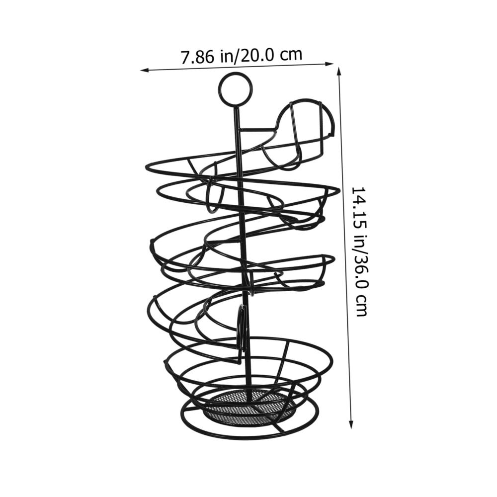 Organisieren Sie Ihre Eier stilvoll Schmiedeeisen Eierkorb & Spiral-Ständer für Küche und Zuhause. Platzsparendes Design für praktische Aufbewahrung