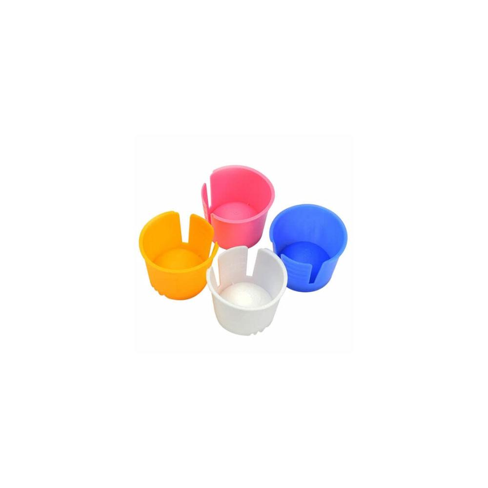 Premium Acryl Dessertschalen - 100er Pack Einweg-Schalen für stilvolles Servieren von Desserts Dips & mehr | Robust & elegant für besondere Anlässe
