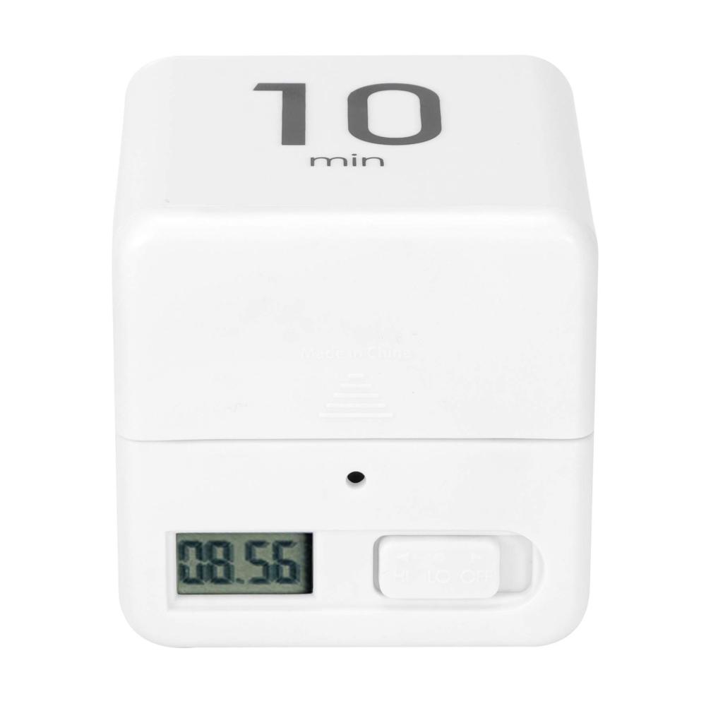 Eieruhren Cube Timer mit Schwerkraftsensor - Perfekt für Zeitmanagement beim Training und Spielen - Anzeige für 1 3 5 10 & 15 20 30 60 Minuten - Multifunktionale Digitalu