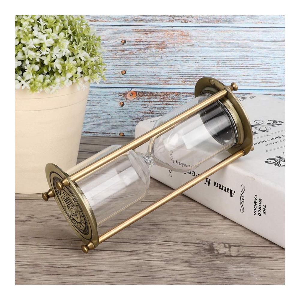Eieruhren Sanduhr-Timer Retro Metall Heimdekoration Glas Zubehör Geschenke Ornament Kochen Küchentimer Küchenaccessoire