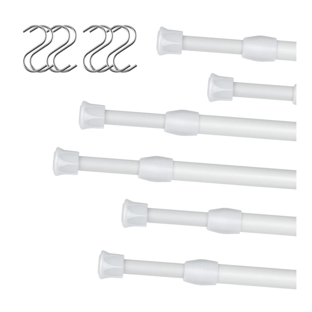 Vorhangstange 70-121cm mit Haken