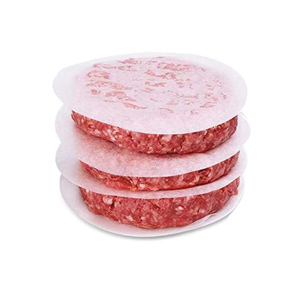 Entfesseln Sie Kochfreude! 500er-Pack Backpapier 45-Zoll-Rundblätter für perfekte Burger. Antihaftbeschichtung für müheloses Grillen. Ideal für Mittagessen & fleischige Genüsse. Backen Sie ohne Sorgen