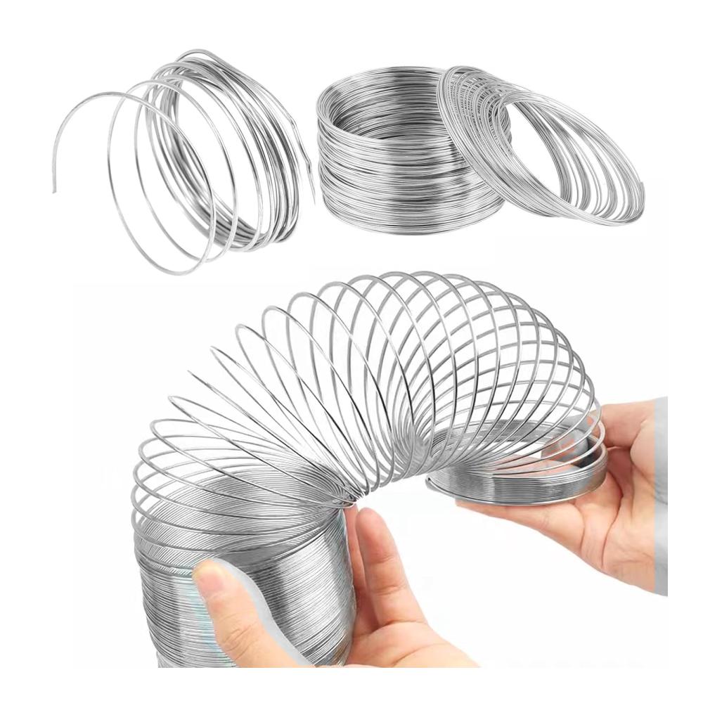 Premium 1mm Schmuckdraht aus Aluminium - 300m Silberdraht für Modellbau DIY Kunst & Basteln - Metallfaltbarkeit mit Schmuckklammer - Ideal für kreative Projekte