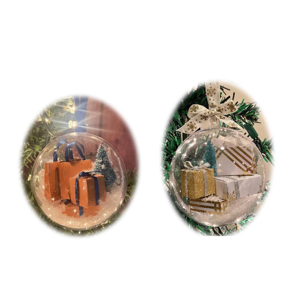 Entzückende Boxen & Kästen Lustige Weihnachtsbaum-Geschenkornamente  Mini-Paket-Ornamente für humorvolle Feststimmung! Perfekte Ergänzung für Ihre