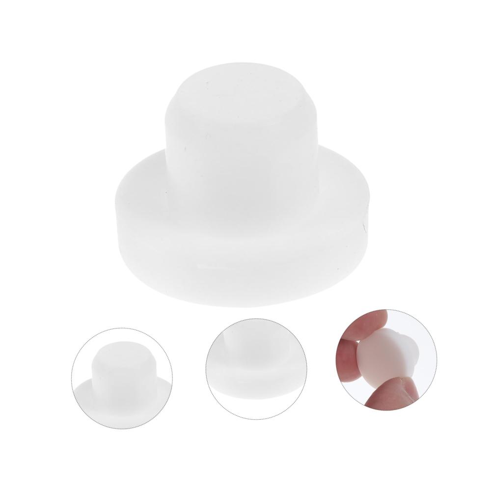 Premium Salz- & Pfefferstreuerset mit Dressing- & Gewürzspender | 10 Stück Silikonstopfen für Flaschen Shaker und Reagenzgläser | Solide Verschlüsse in Schwarz für maximale Frische und Stil