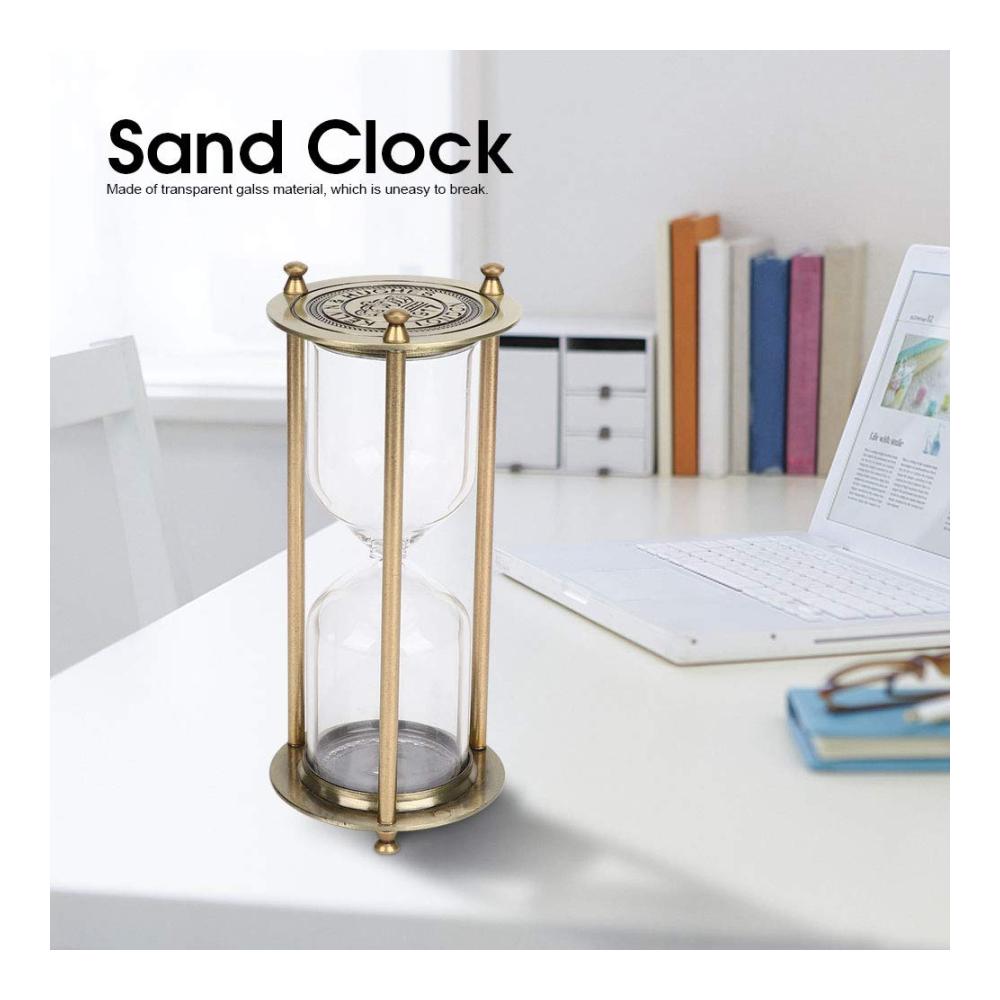 Eieruhren Sanduhr-Timer Retro Metall Heimdekoration Glas Zubehör Geschenke Ornament Kochen Küchentimer Küchenaccessoire