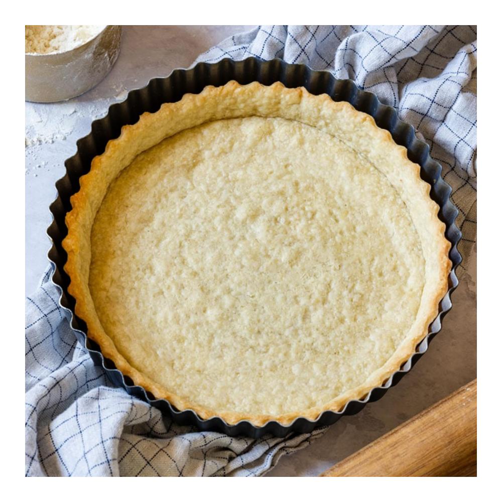 Premium Törtchenformen Set 22 cm – 3-teilig | Backform für Quiches Kuchen Flans & mehr | Herausnehmbarer Boden | Geriffeltes Design | Backzubehör für feinste Backkreationen