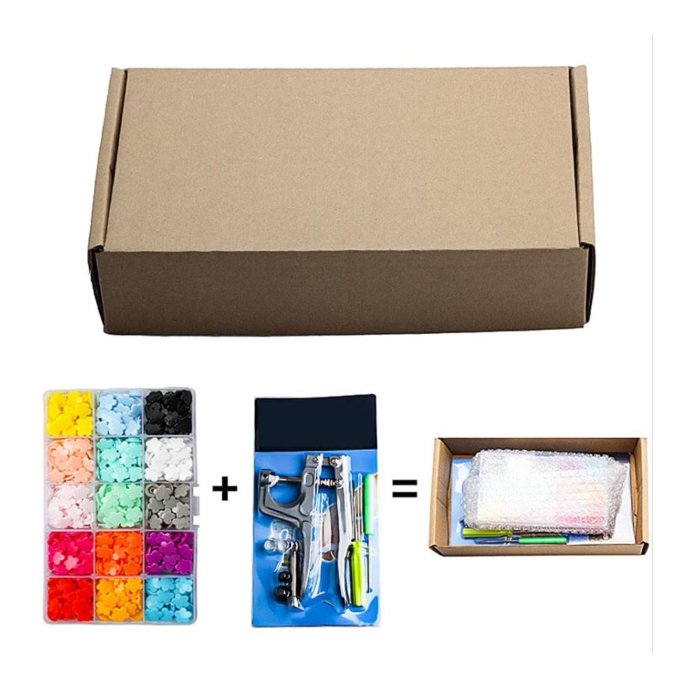 Handwerkzeuge 150 Sets Kunststoff-Harz No-Näh-Knöpfe Verschlüsse in Herz/Stern/Blume - Druckknöpfe Zangen-Set für DIY-Nähprojekte - 15 Farben T3 T5 T8 Zange inklusive - Perfekte Nähwerkzeuge für alle Kleidungsstile