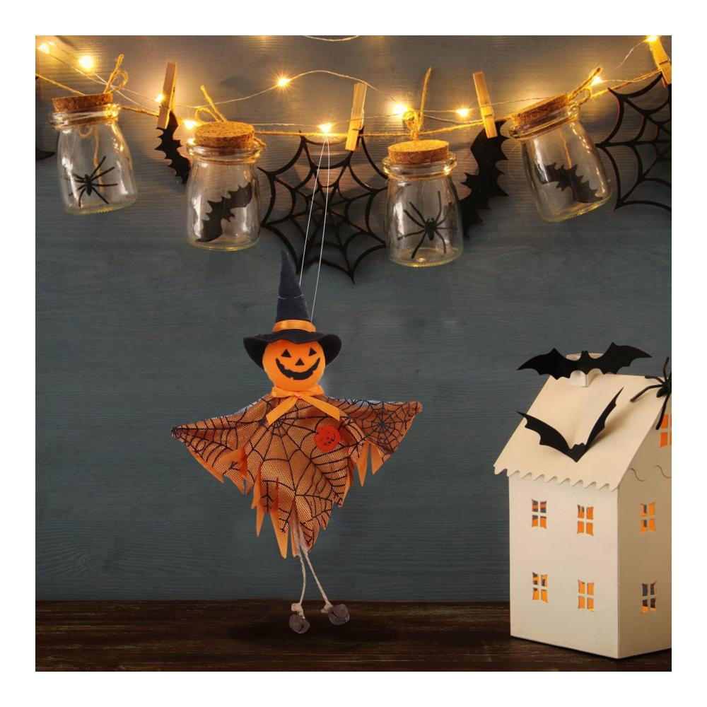 Handgemachte Herbst Puppen Niedliche Kürbis Zwerg Puppe für Halloween Deko - Dekorationen für Tisch & Zuhause - Perfektes Geschenk für die Urlaubssaison (Farbe Einheitsgröße
