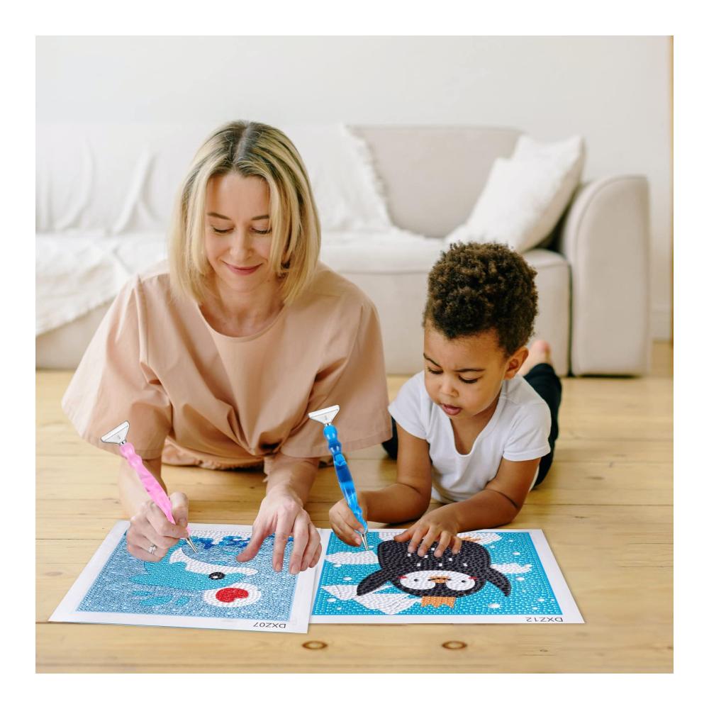 Entdecken Sie die Perfektion mit papasgix Ergonomischem Diamond Painting Werkzeug-Set – Premium Metallstift & Zubehör für 5D Diamanten Malerei DIY Handwerk – Inklusive 22 Gold-Ersatzköpfen! Werkzeuge & Zubehör für künstlerische Meisterwer