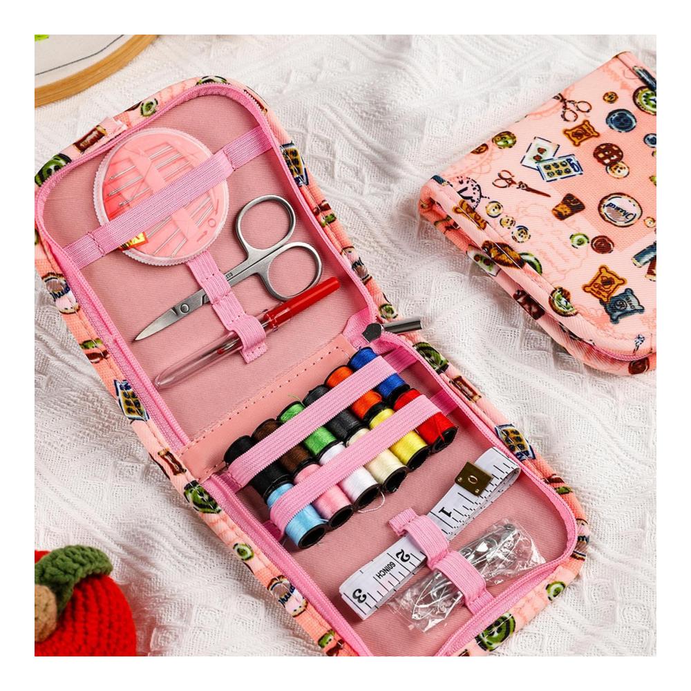 Entdecken Sie das ultimative DIY-Nähset für Anfänger Stick-Nähset mit Etui für unterwegs - Perfektes Geschenk für Mama Oma und erwachsene Nähliebhaber