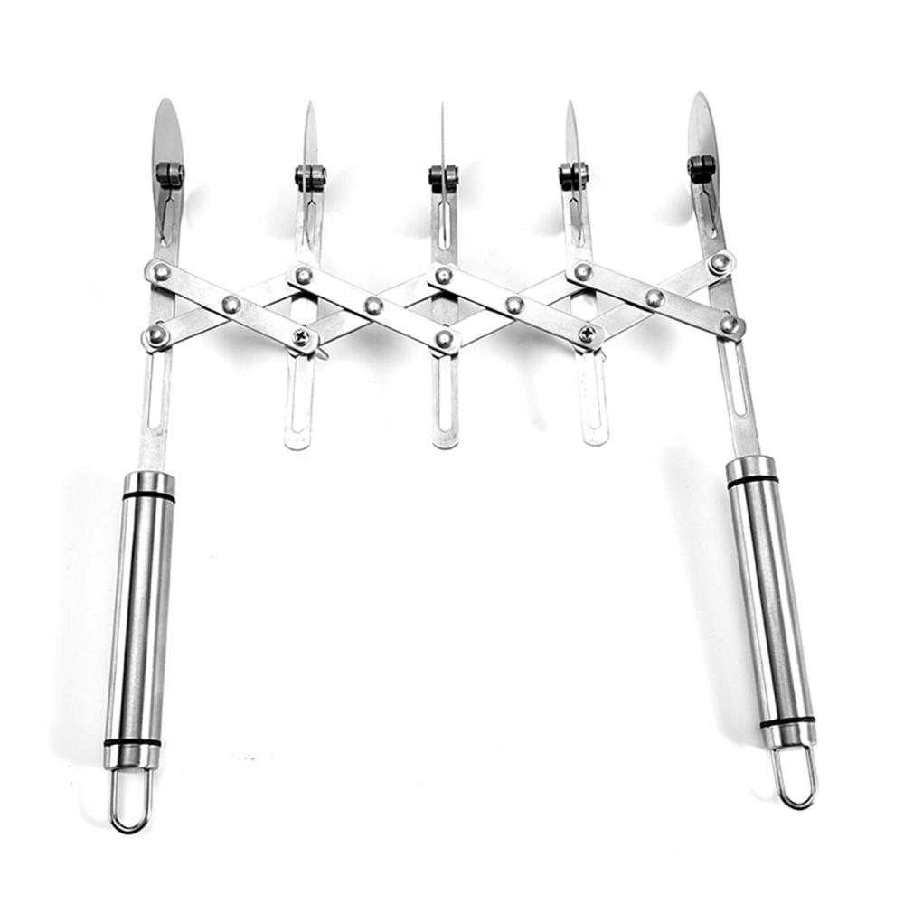 Entdecken Sie müheloses Schneiden mit unserem hochwertigen Pizzaschneider! 5-Rad-Design für präzise Teig- und Gebäckteilung. Robuster Edelstahl bequemer Griff - der perfekte Küchenhelfer