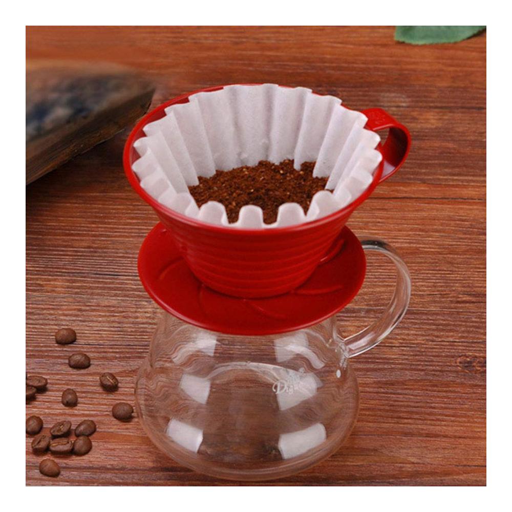 Entdecken Sie den Genuss 50 kuchenbecherförmige gewellte Einweg-Kaffeefilter für perfekten Kaffeegenuss! Hochwertiges Einweg-Kaffeefilterpapier ideal als Ersatz für die Kaffeezubereitung. Kompatibel mit Kaffeefiltern zum Übergießen. Machen Sie jeden Schluck unverg