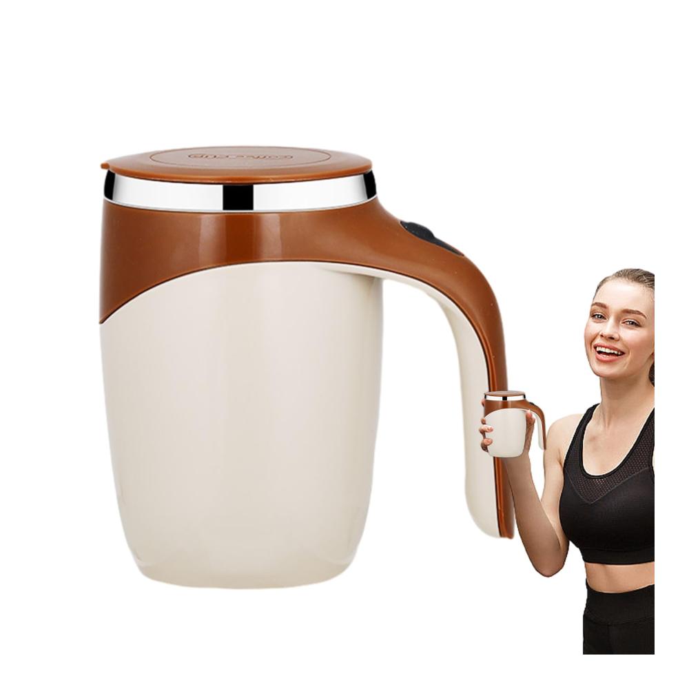 Entdecken Sie den Genuss mit unseren exklusiven Cappuccinotassen! Automatischer Magnetbecher - 380 ml Rührkaffeetasse - Innovativer Mixbecher für Zuhause und Reisen. Perfekt für Tee Wasser mit braunem Zucker und erfrischende Limonade. Stilvoll funktional und unverzichtbar
