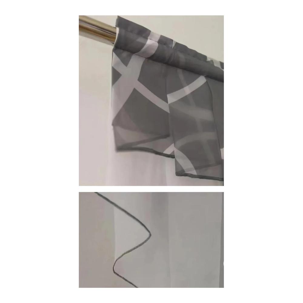 Entdecken Sie stilvolle Raffrollos für Fenster und Balkon – Plissiertes Design transparenter Voile mit eleganten Nähten drapiert und kurz – Perfekte römische Vorhänge