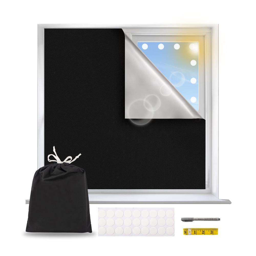 Entdecken Sie den Luxus der Verdunkelung Seitenzug- & Springrollos - Einfache Montage ohne Bohren für optimale Dunkelheit! Vielseitiges Verdunklungsrollo Fenster Verdunkelung 300 x 145 cm perfekt für Dachfenster. Genießen Sie Ruhe im Schlafzimmer und Kinderzimmer oder unterwegs auf Reisen. Schlafen Sie überall wie zu Hause – mit unserem hochwertigen Reise Verdunklungsrollo