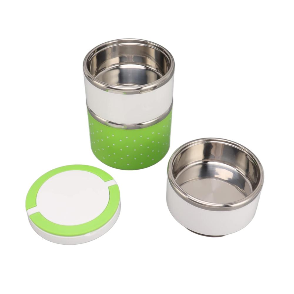 Entdecken Sie die Innovation Premium Bento Boxen Set auslaufsicher mit stapelbarem Thermo-Design aus Edelstahl für frische Mahlzeiten unterwegs! Perfekt für Partys