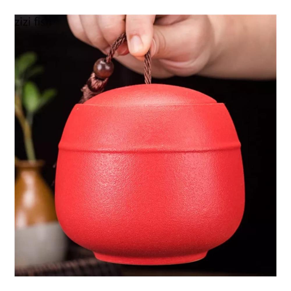 Exklusive Keramik-Gewürzgläser & Dressing-Spender - Praktischer Vorratstank für unterwegs versiegelt und tragbar - Ideal für Gewürze Kaffee Zuckerrohr - Stilvolle Dekoration in A-Farbe und Größe (wie auf dem Bild). Entdecken Sie die Perfektion in jedem Schluck
