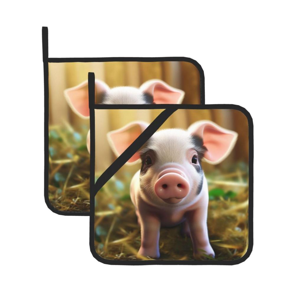 Niedliches Bauernhofschwein