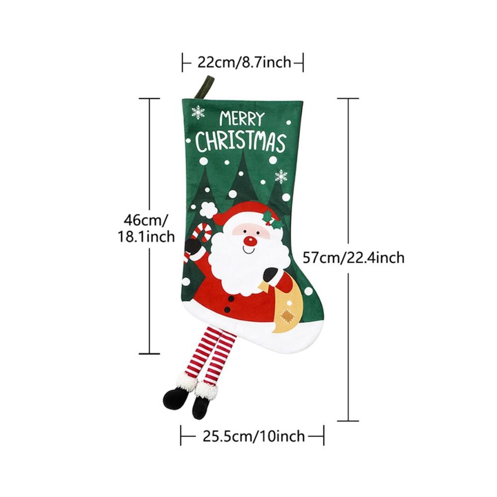 Organisieren Sie Ihre Weihnachtsfreude mit Leichtigkeit! 4er-Pack Halter für festliche Strümpfe - Perfektes Weihnachtsbaumzubehör und heimische Dekoration. Stilvoll praktisch und festlich