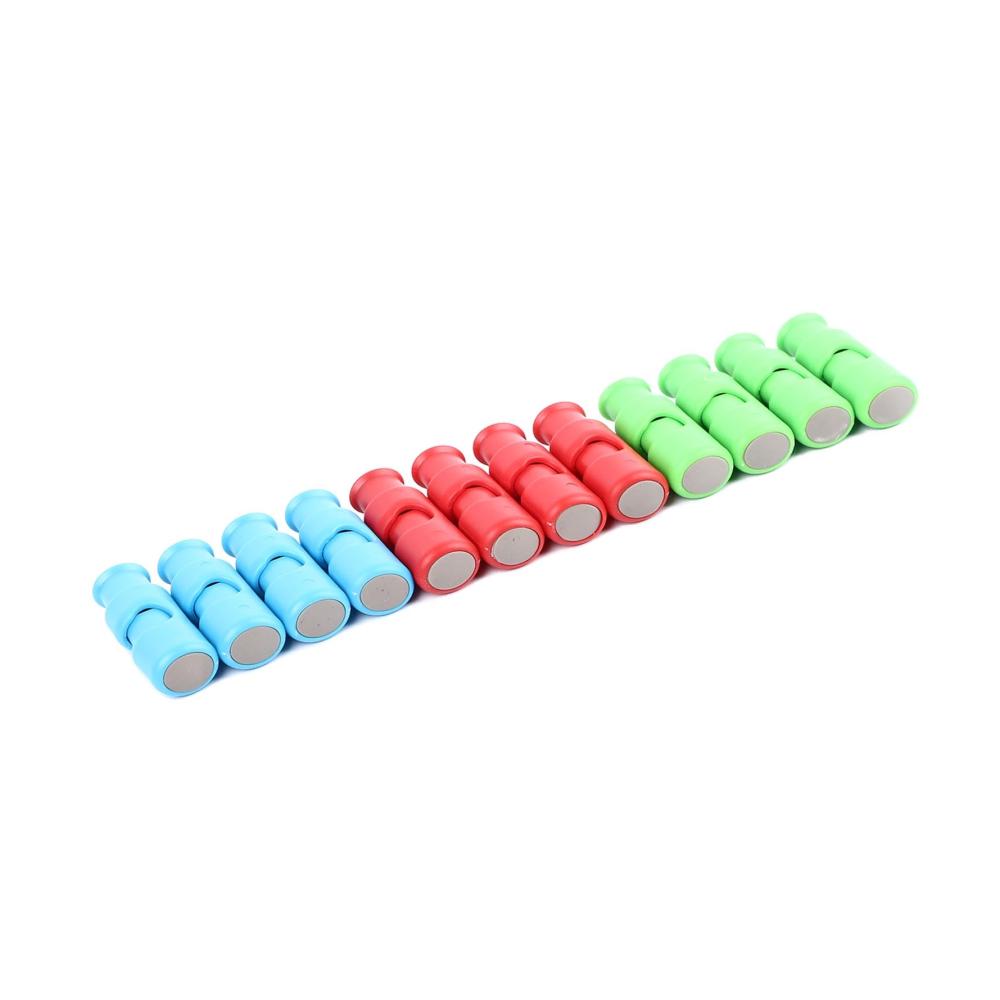 12 Stück Vorratsdosen-Sets | Frische & Ordnung bewahren | Brotbeutel-Clips aus stabilem ABS-Kunststoff | 3 Farben | Einfache Handhabung für Küche Haushalt & unterwegs