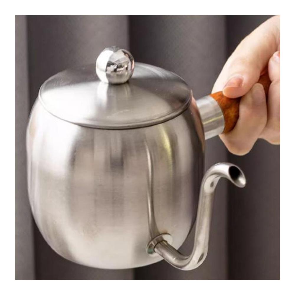 Espresso- & Mokkatassen Set | Premium Edelstahl Teekessel mit schmalem Auslauf | Tragbare Kaffeemaschine verhindert Verbrühungen | Hochwertige Tassen inkl