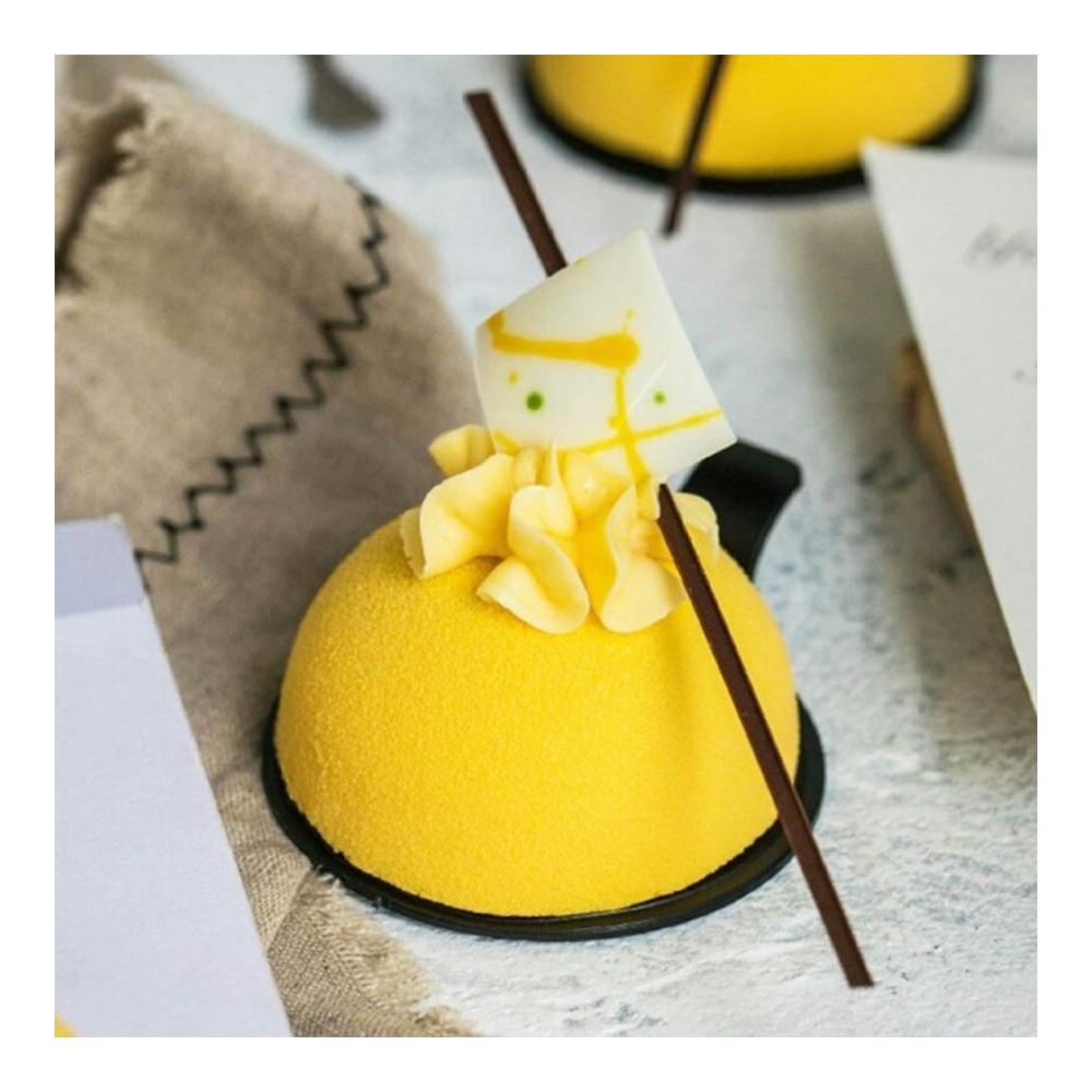 homEdge Extra große 5-fach-Halbkugel-Silikonformen Set – Perfekt für Schokoladenliebhaber! Backen Sie leckere Kuchen formen Sie süßes Gelee oder zaubern Sie verführerische Dome-Mousse. Inklusive 3 Packungen für endlose Kreationen