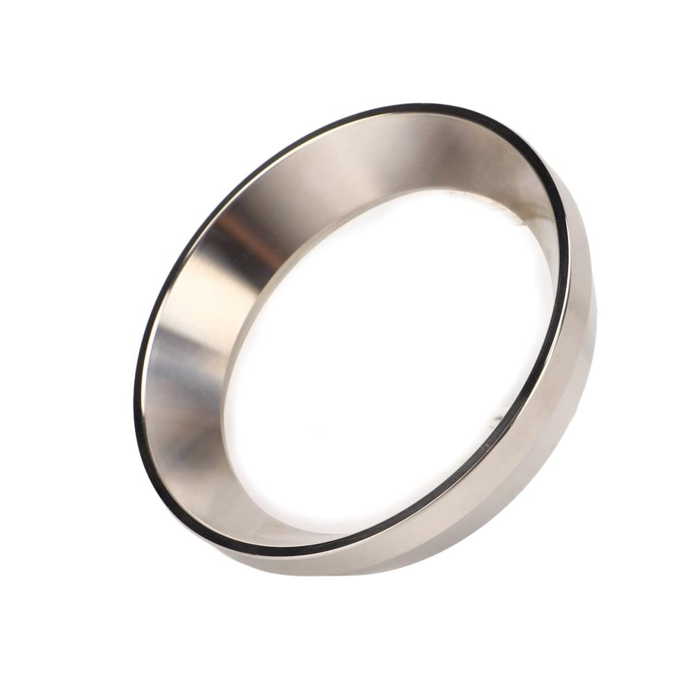 Professioneller 58mm Espresso-Dosiertrichter aus Edelstahl | Ersatzring für perfekte Espresso-Pulverdosierung im Heimcafé | Wiederverwendbarer Kaffeetric