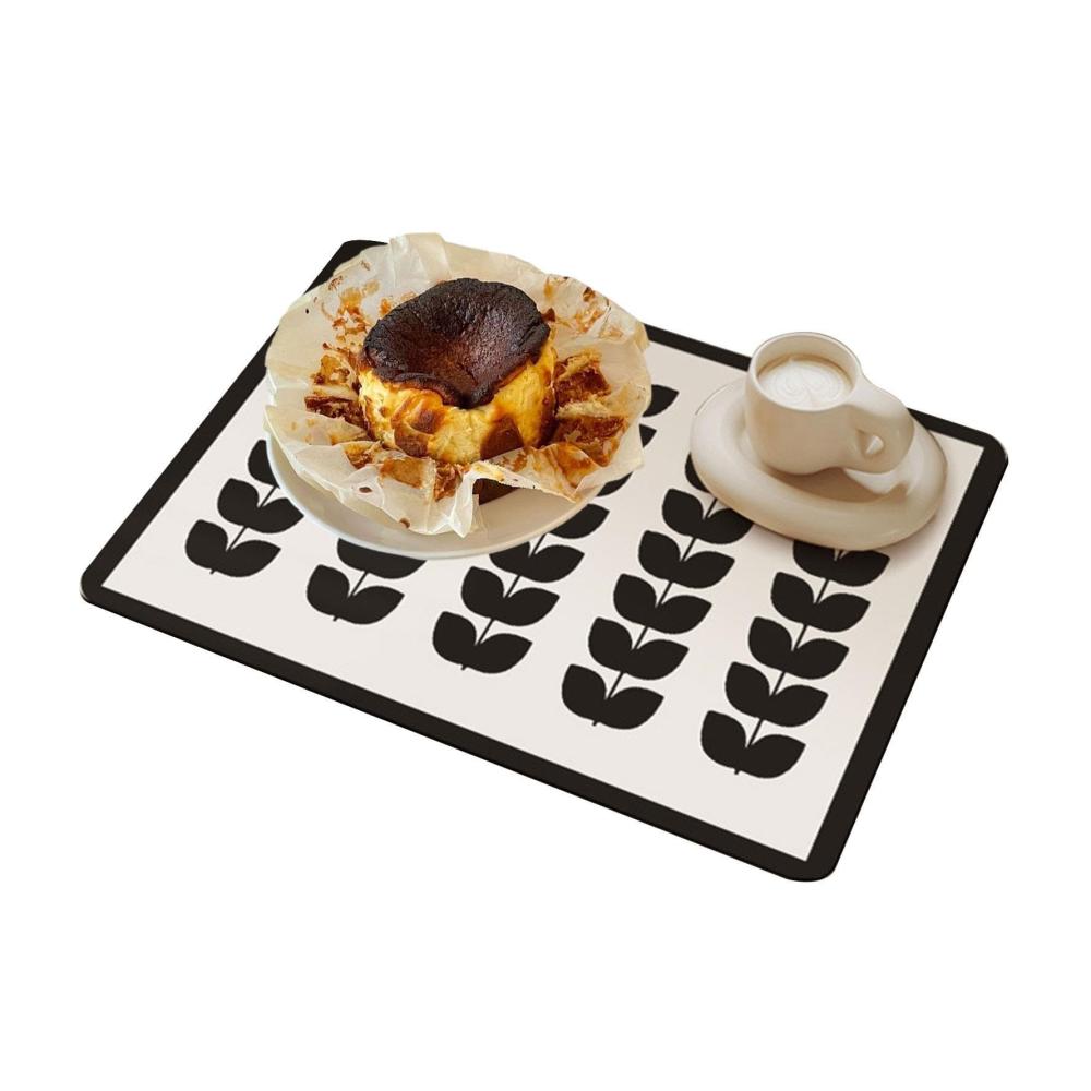 Abtropfhalter & -ständer Praktischer Küchenorganizer mit Saugmatte - Ordnung und Stil für Ihre Küche! Rutschfest abtropfsicher und vielseitig einsetzbar für Geschirr Besteck und mehr. Ideal für Küche und K