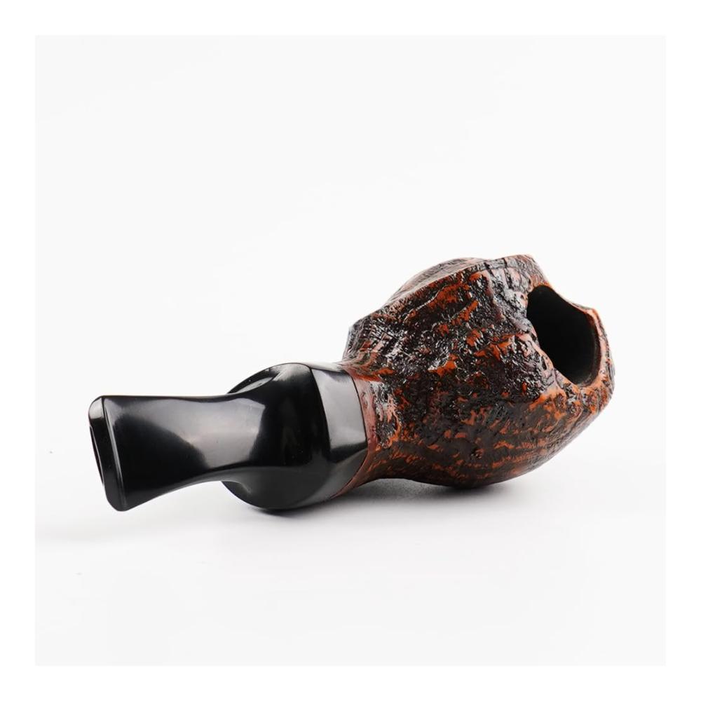 Entdecken Sie stilvolles Zigarrenzubehör Handgefertigte Bruyère-Tabakpfeife mit modischem Design - Perfekt für Genießer und Sammler - Inklusive Freihand-Stil Nr.fa50392s2w1h