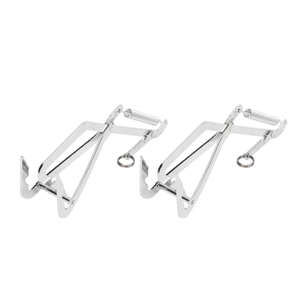 Premium Meeresfrüchtebesteck-Set 2 Edelstahl-Greifer für müheloses Fangen von Krabben Hechten & Raubtieren - Ideale Begleiter für Outdoor-Angeln und kulinar