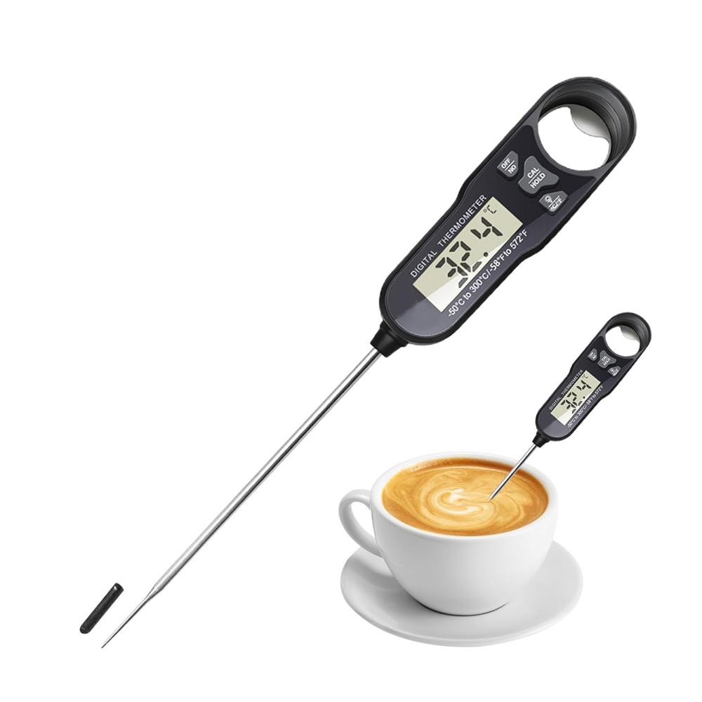 Digitales Bratenthermometer Präziser Kochgenuss mit sofort ablesbarem Thermographen | Perfektes Grillen für Outdoor & Indoor | Kochutensilien für Braten Truthahn Fisch & Lamm