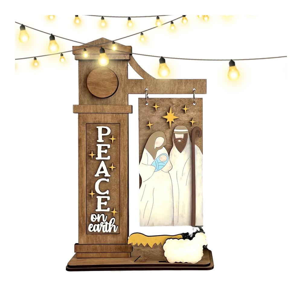 Osterhase Holz Stanzverzierungen | Scrapbooking Tischdeko | Rustikale Bauernhaus Osterdekoration für Frühling und Ostern (Weiß-Holzfarbe) Holzornament Hase zum Basteln - Bunte Hasenfigur