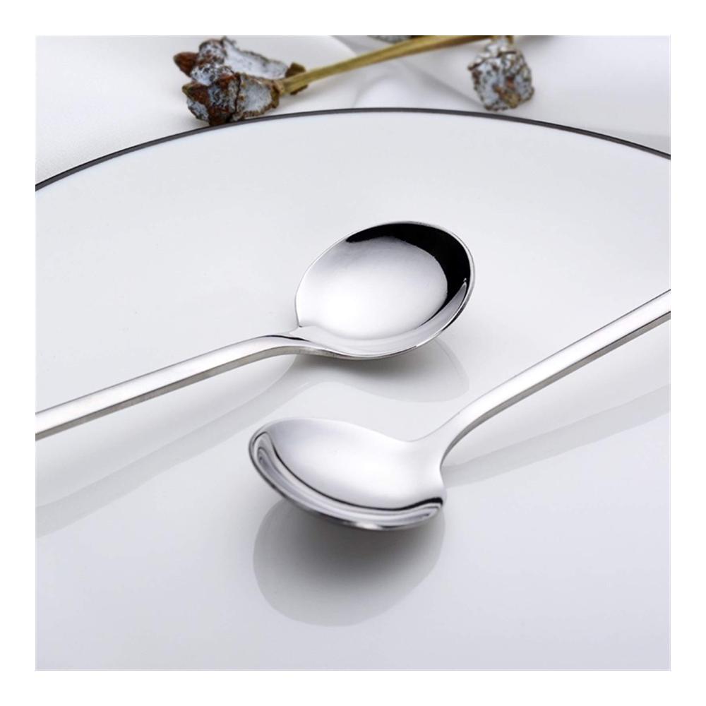 Entdecken Sie den Genuss Premium Kaffee- & Mokkalöffel Set - 8 Edelstahllöffel für perfekten Kaffeegenuss! Stilvolles Design schlanker Griff ideal für Haushalt und Küche. Gönnen Sie sich den Luxus des perfekten Kaffeemoments