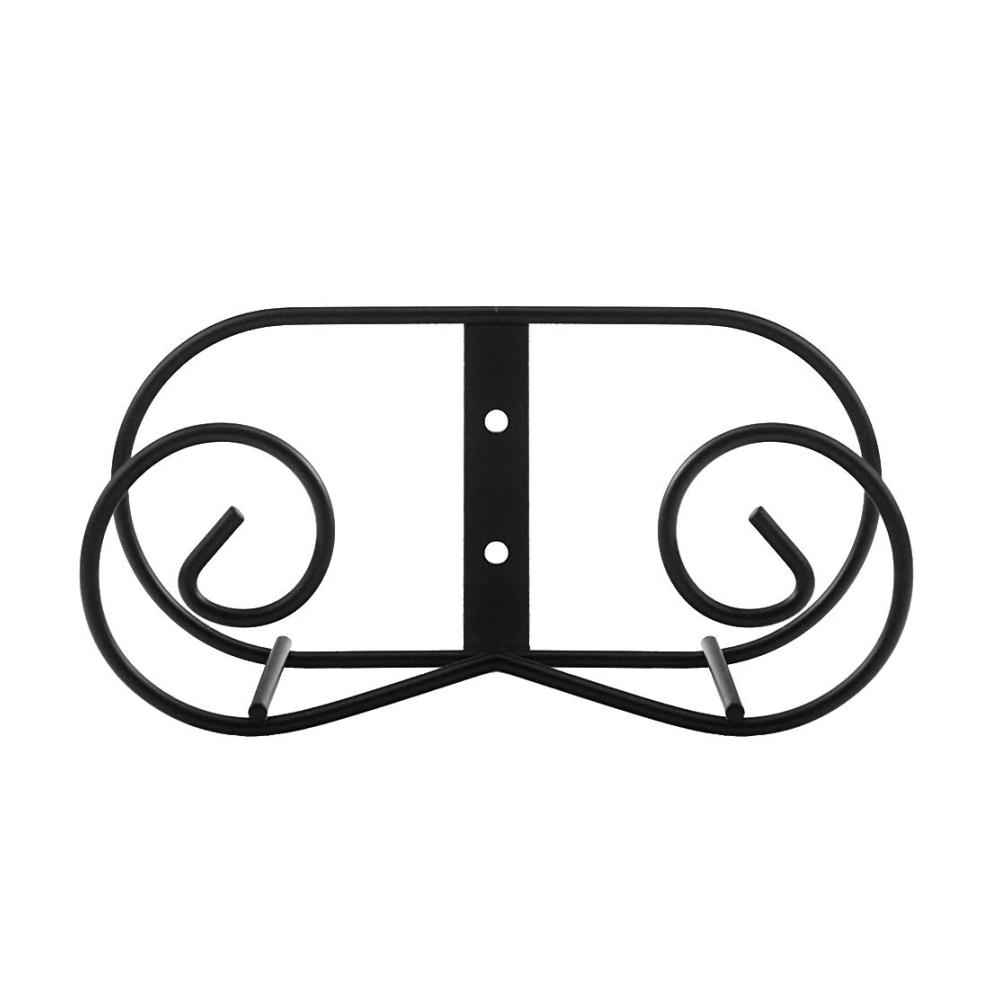 Staffeleien Ständer & Stützen 2 Robuste Schwarze Metall Wandhalter für Teller Bilder & mehr - Platzsparende Plattenaufhänger & Dekohalter für stilvolle Präsentation in Ihrem Zuhause