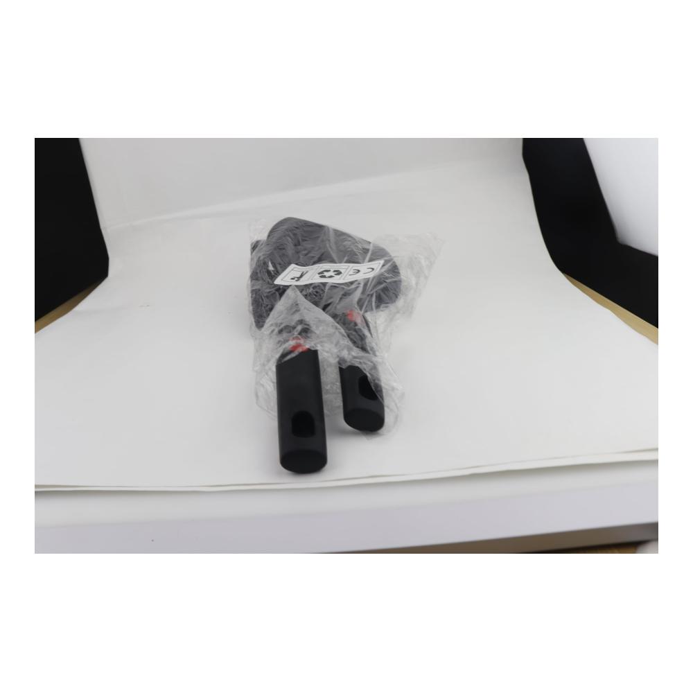 2er Set Premium Silikon Spachtel für perfekte Pfannengerichte - Ideal für Spiegeleier Pfannkuchen Fisch Burger-Patties und mehr (Schwarz) - Küchenh
