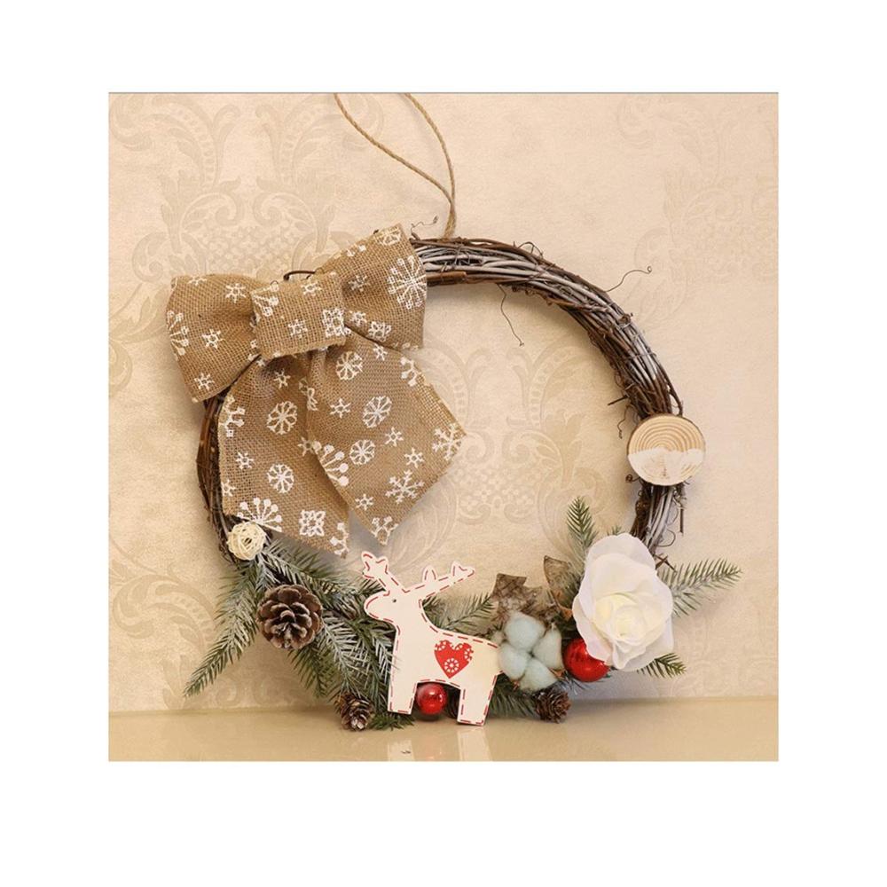 Light Brown Bow 36cm