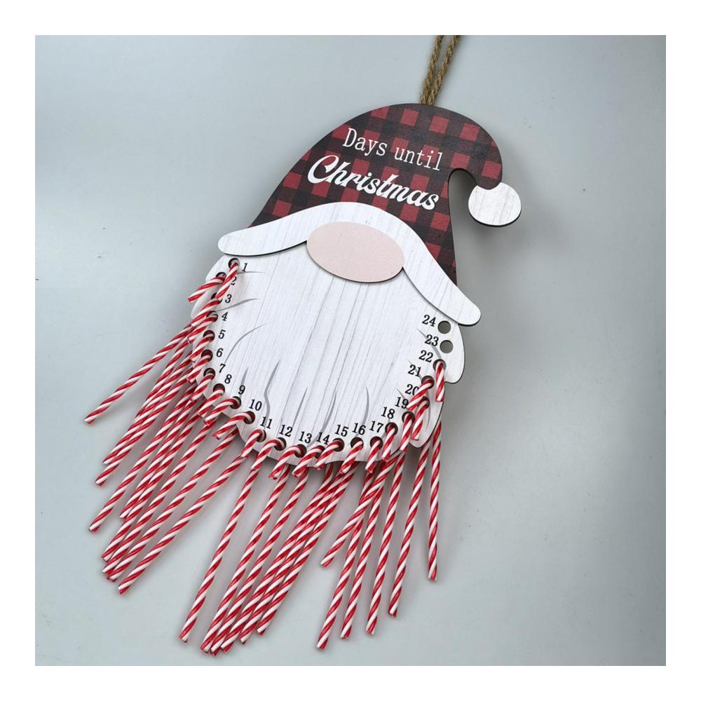 Adventskalender Weihnachtszauber 24 Tage Countdown mit süßen Überraschungen | Holzdesign für festliche Wanddekoration perfekt für Mädchen und Kinderzimmer