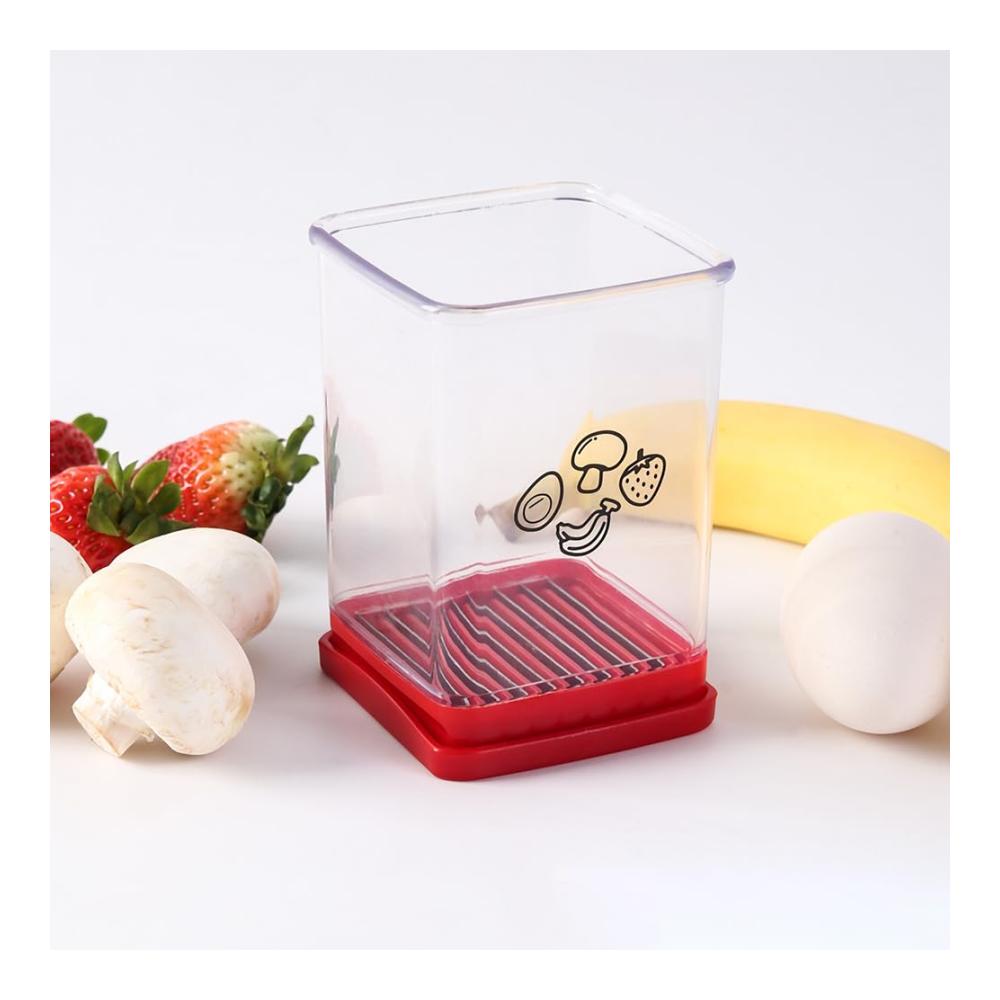 Entdecken Sie den ultimativen Gemüsehobel | Vielseitiger Gemüseschneider für müheloses Zerkleinern | Ideal für Salate Zwiebeln und mehr | Kompakt und tragbar | 17 x 12 x 85 cm