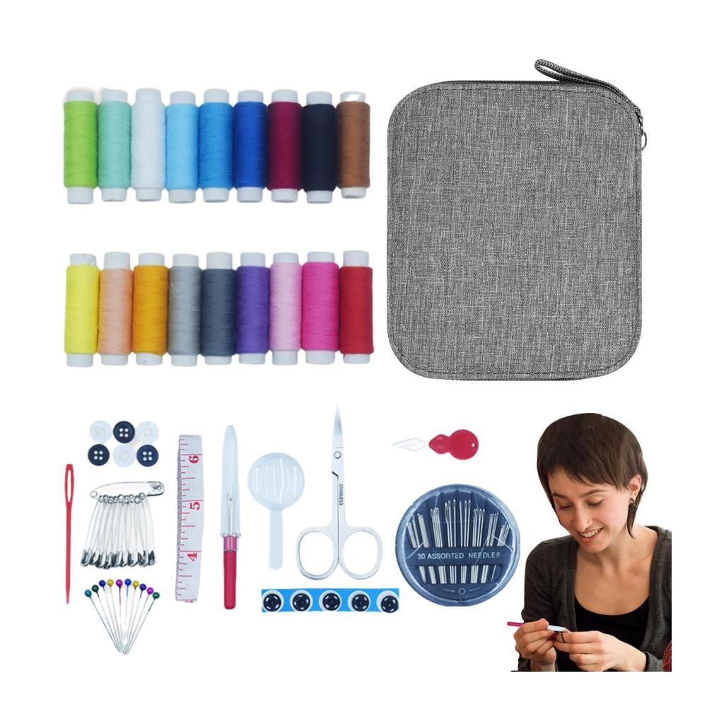 Entdecken Sie unser 86-teiliges Professionelles Nähset für Erwachsene | Inklusive Reise-Nähset und Nähkasten-Set | Hochwertiges Nähgarn-Set und DIY-Nähzubehör | Perfektes Anfänger-Nähset