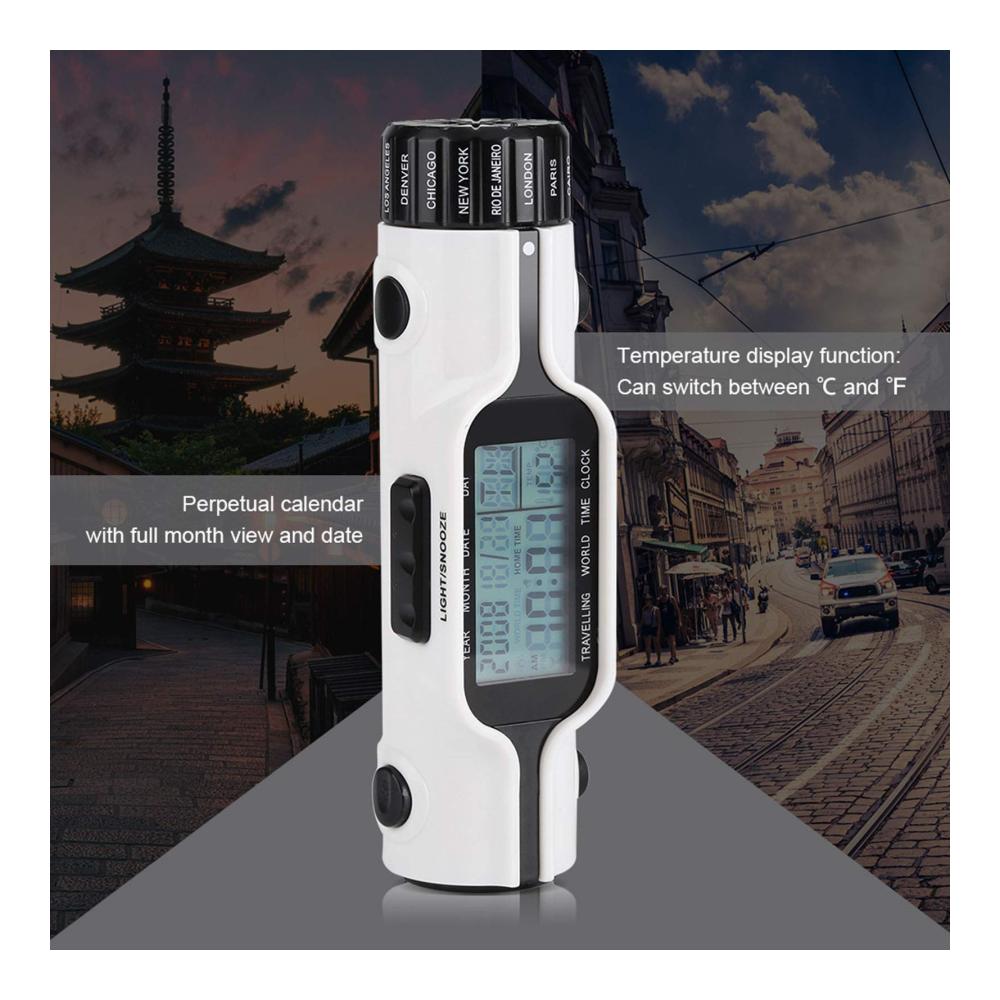 Beginnen Sie Ihren Tag richtig mit unserem innovativen Taschenformat LED-Digital-Wecker. Weltweit einsetzbar leicht und mit 16 Weckmelodien für Ihren perfekten Start. Inklusive Reisewecker und Außenthermometer für unter