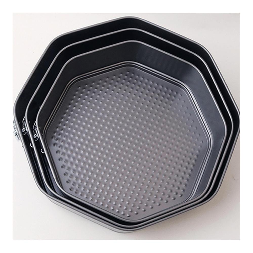 Entdecken Sie das Ultimative Backformset 3-teiliges Antihaft-Karbonschalen-Set für Kuchen Käsekuchen und mehr | Auslaufsicheres Design | Perfektes Backzubehör für Geburtstage und mehr