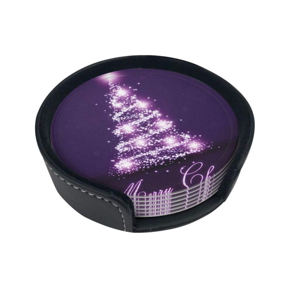 Violetter Weihnachtsbaum