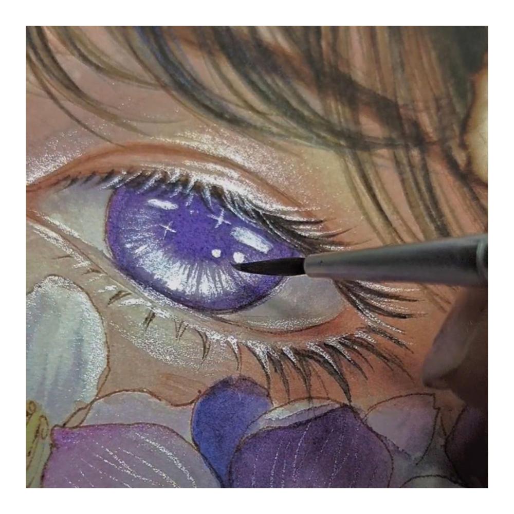 Hochwertiges Farben & Lacke Set 20 Aquarellfarben Metallic Gouache Malerei Farben Reiseperlen Wasserfarben - Künstlerbedarf mit Pinsel und Palette - Ideales Geschenk für Kreative und Maler