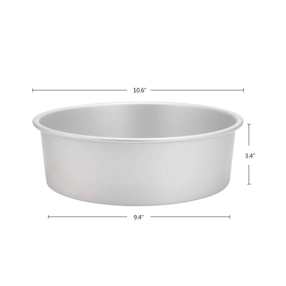 Entdecken Sie die Vielfalt! Obstkuchen- & Tortenbodenformen - Hochwertige Runde Käsekuchenform (254 cm) mit abnehmbarer Unterseite aus Aluminiumlegierung für perfekte Ergebnisse im Ofenbacken. Backspaß garantiert