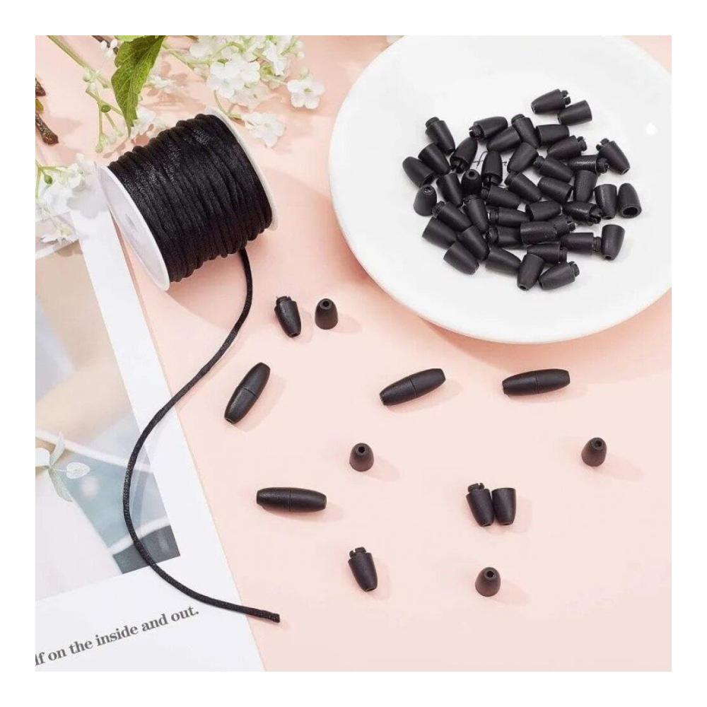 Entdecken Sie Sicherheit und Stil Breakaway-Verschluss für Lanyards - 24 mm Plastikfassanschlüsse für DIY-Schmuck und Halsketten. Sichere Verbindungen für Ihr einzig